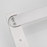 Держатель для полотенец FRAP F808 с полкой и крючками, поворотный, хром