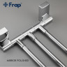 Держатель для полотенец FRAP F1813 тройной, поворотный, хром