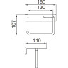 Держатель туалетной бумаги FRAP F306 F30603-16