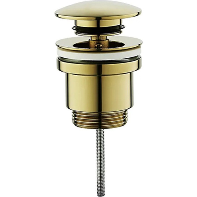 Донный клапан FRAP F62-3 click-clack золото