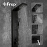 Душевая панель FRAP F24005-6 чёрный
