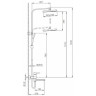 Душевая система FRAP H60 F2460 хром