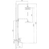 Душевая система FRAP H69 F2469 хром