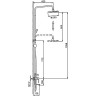 Душевая система FRAP F2424 хром