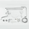 Душевая система FRAP F24003 с крючками, хром