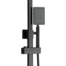 Душевая стойка со смесителем FRAP F24802-16 черный