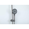 Душевая стойка со смесителем FRAP H201-9 F24201-9 оружейная сталь