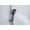 Душевая стойка со смесителем FRAP H203-9 F24203-9 оружейная сталь