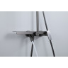 Душевая стойка со смесителем FRAP H203-9 F24203-9 оружейная сталь
