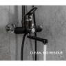 Душевая стойка со смесителем FRAP H49-6 F2449-6 чёрный /хром