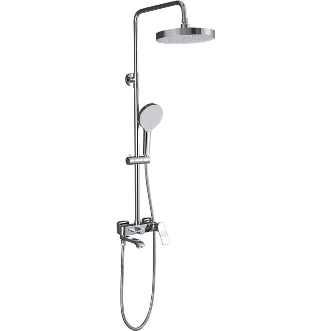 Душевая стойка со смесителем FRAP H75 F2475 хром