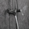 Душевая стойка со смесителем FRAP H75 F2475-9 оружейная сталь