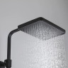 Душевая стойка со смесителем FRAP H76 F2476-6 черный