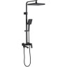 Душевая стойка со смесителем FRAP H76 F2476-6 черный