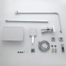 Душевая стойка со смесителем FRAP H76 F2476 хром