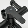 Душевая стойка со смесителем FRAP H801-6 F24801-6 чёрный