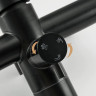 Душевая стойка со смесителем FRAP H801-6 F24801-6 чёрный