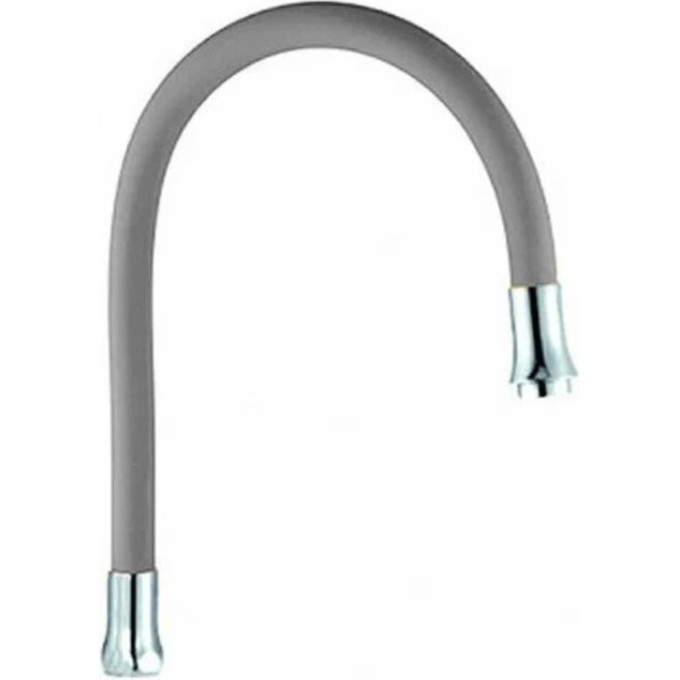 Гибкий излив FRAP F7267 31см серый
