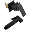 Гигиенический душ FRAP F7506-6 со смесителем, черный матовый
