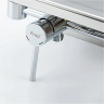 Гигиенический душ FRAP F7516 со смесителем и полкой, хром