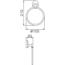 Кольцевой полотенцедержатель FRAP F1604