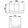 Крючок двойной FRAP F30605-29 оружейная сталь