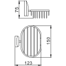 Мыльница FRAPF1602-2