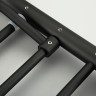 Полка с полотенцедержателем FRAP F30224 чёрный