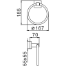 Полотенцедержатель FRAP F30304