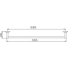 Полотенцедержатель FRAP F3301