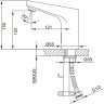 Сенсорный смеситель для раковины FRAP F513-1
