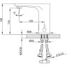 Сенсорный смеситель для раковины FRAP F514