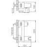 Смеситель для душа FRAP F2079 хром