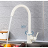 Смеситель для кухни FRAP F40899-1 белый ф35