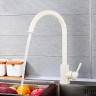 Смеситель для кухни FRAP F40899-1 белый ф35