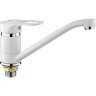 Смеситель для кухни FRAP F4928-12 белый Ф40