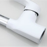 Смеситель для кухни FRAP F4453-02 F4453-03 белый ф35 гибкий излив