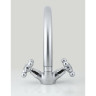 Смеситель для кухни FRAP H19-1 F4219-1 хром матовый