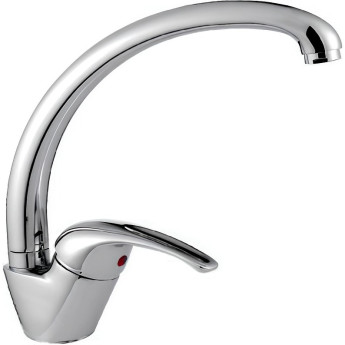 Смеситель для кухни FRAP H29 F4129-B хром Ф40