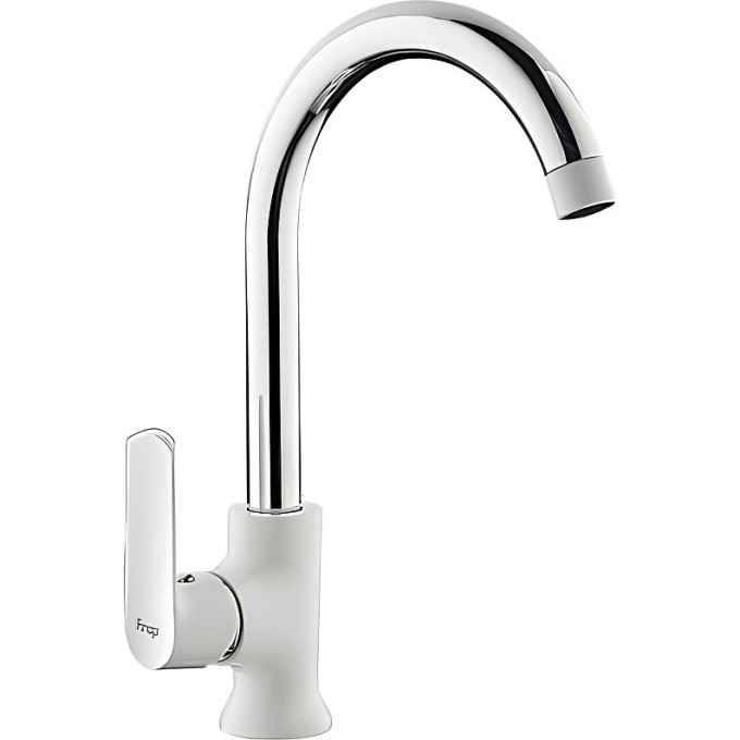 Смеситель для кухни FRAP H31 F4031 белый/хром Ф35