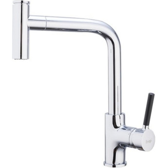 Смеситель для кухни FRAP H44 F6044 с выдвижной лейкой хром Ф35