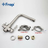 Смеситель для кухни FRAP H52 F4352-5 со встроенным фильтром (краном) под питьевую воду 35мм сатин