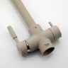 Смеситель для кухни FRAP H52 F4352-20 со встроенным фильтром (краном) под питьевую воду35мм бежевый