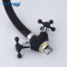 Смеситель для кухни FRAP H5408 F5408-7 черный матовый