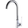 Смеситель для кухни FRAP H58 F4058 белый/хром