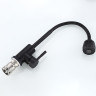 Смеситель для кухни FRAP F40993-6 с гибким изливом чёрный