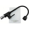 Смеситель для кухни FRAP F40993-6 с гибким изливом чёрный