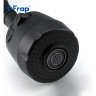 Смеситель для кухни FRAP F40993-6 с гибким изливом чёрный