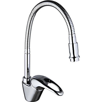 Смеситель для кухни FRAP F4303-1 с гибким изливом хром