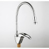 Смеситель для кухни FRAP F4303-1 с гибким изливом хром